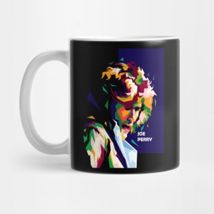 Joe Perrry Pop Art Style Mug